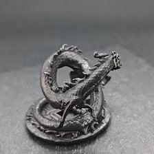 Brass Chinese Dragon Figurine – Feng Shui Wealth Charm and Antique Brass Decor