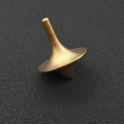 Solid Brass Gyroscope — Desk Fidget Spinner Collectible
