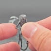 Brass Alien Creature Figurine – Handcast Sci-Fi Horror Miniature Sculpture for Collectors & Diorama