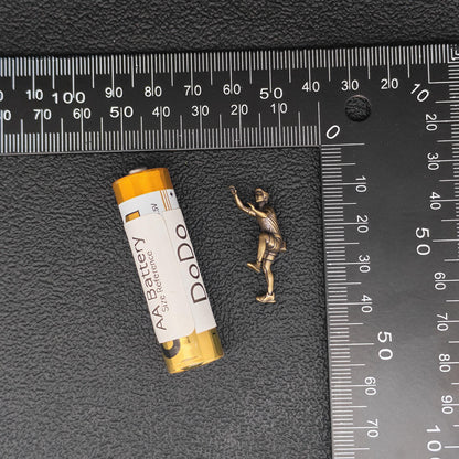 Brass Miniature Climber Figure – Micro World Diorama & Terrarium Accessory